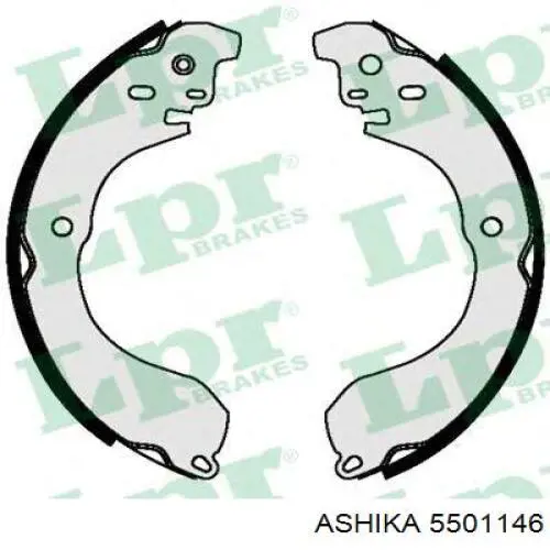 Тормоза рабочие задние ножные и тормозные барабаны Ashika 5501146 цена, от 25.07 USD