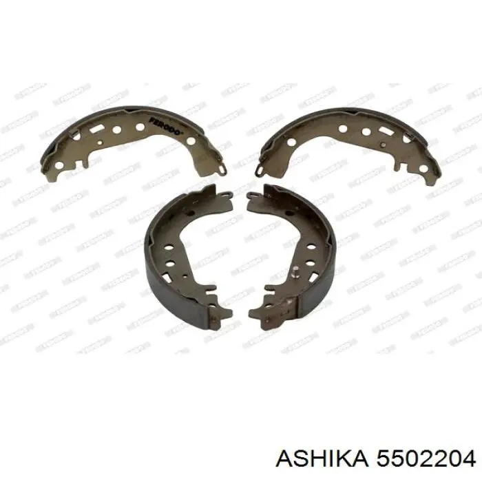 Тормоза рабочие задние ножные и тормозные барабаны Ashika 5502204 цена, от 16.61 USD