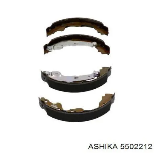 Тормоза рабочие задние ножные и тормозные барабаны Ashika 5502212 цена, от 17.07 USD