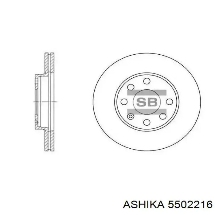 Тормоза рабочие задние ножные и тормозные барабаны Ashika 5502216 цена, от 19.99 USD