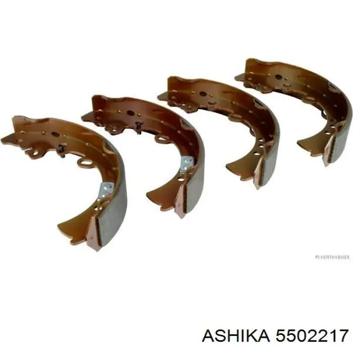 Задние барабанные колодки 5502217 Ashika