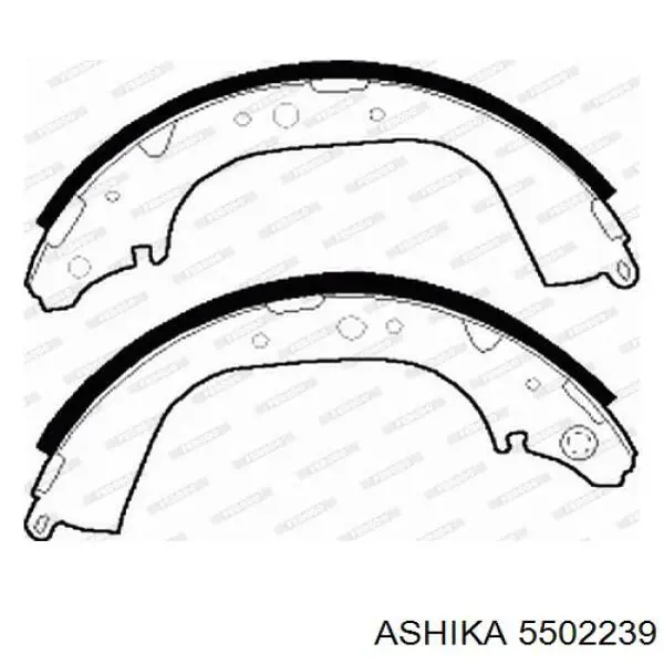 5502239 Ashika Барабанные тормозные колодки