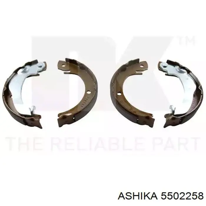 Тормозные колодки стояночного тормоза Ashika 5502258 цена, от 22.34 USD