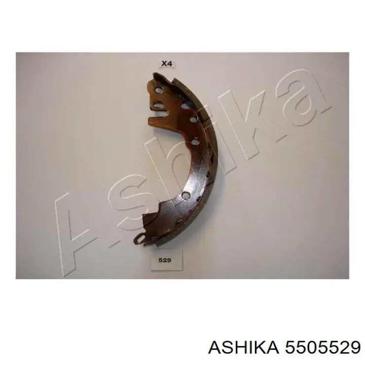 55-05-529 Ashika колодки тормозные задние барабанные