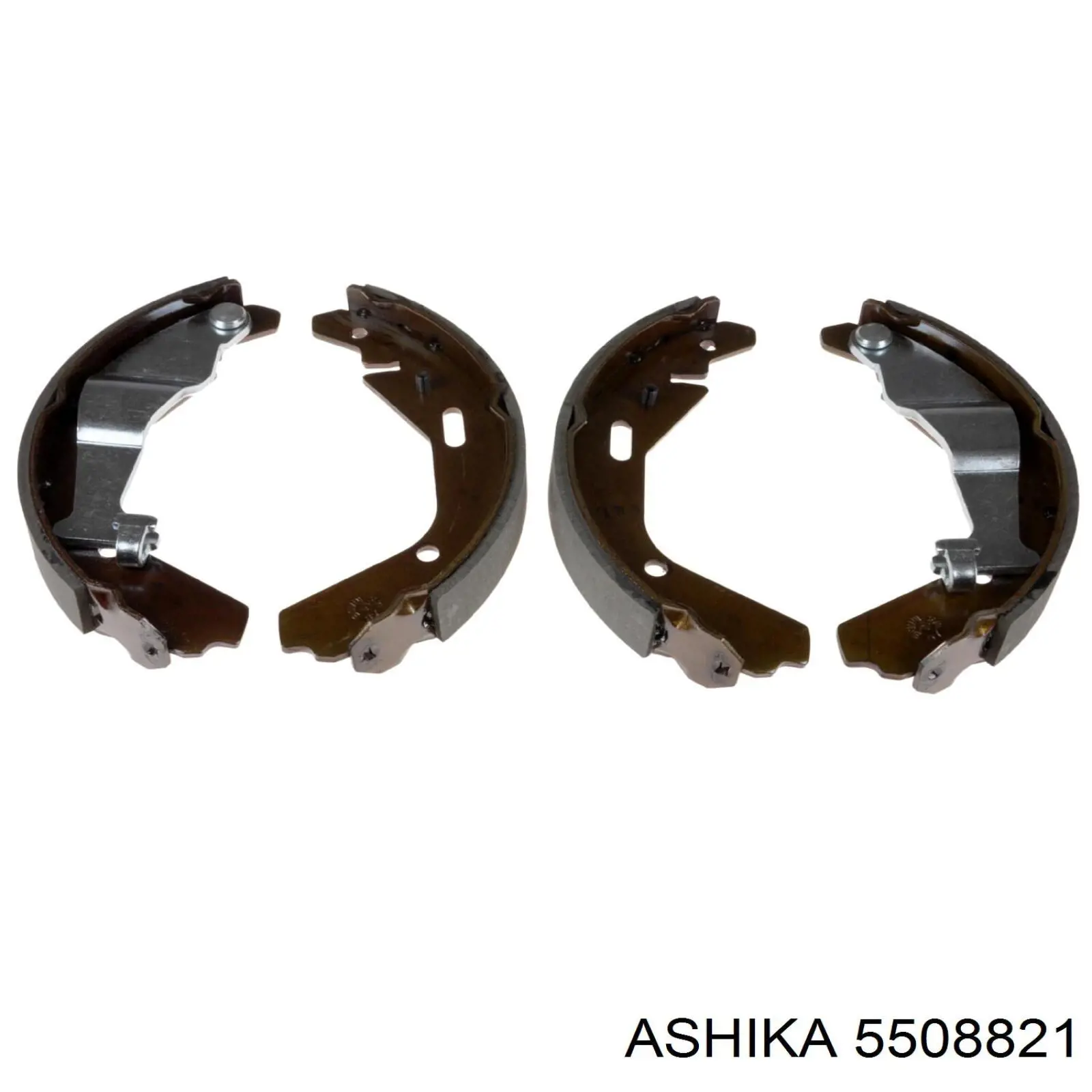 55-08-821 Ashika колодки тормозные задние барабанные