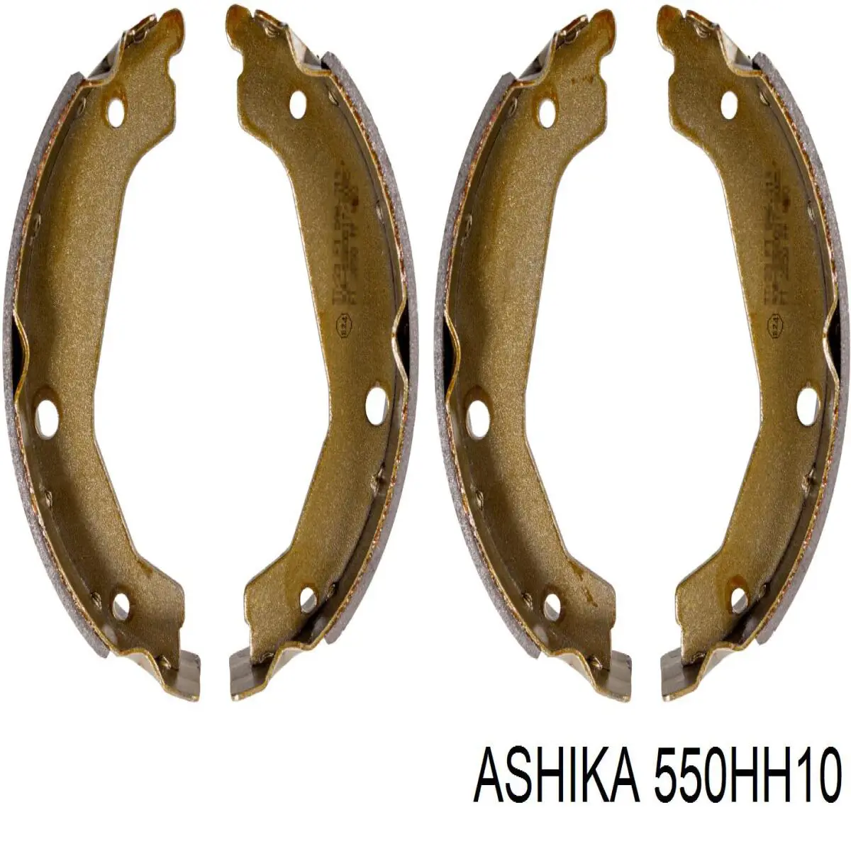 Колодки ручника (стояночного тормоза) ASHIKA 550HH10