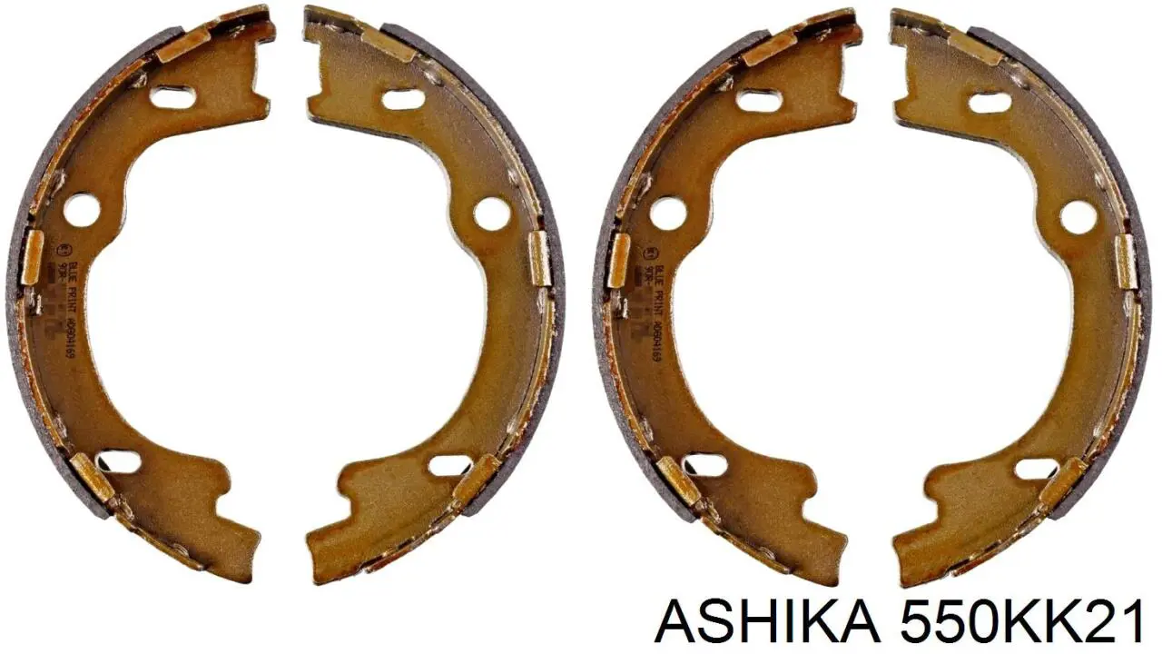 Тормозные колодки стояночного тормоза Ashika 550KK21 цена, от 20.27 USD