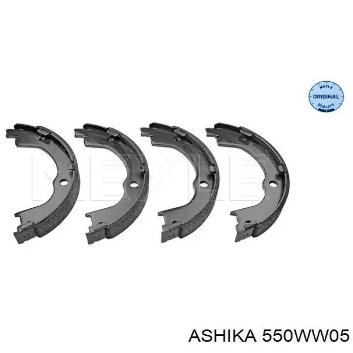 Колодки ручника 550WW05 Ashika