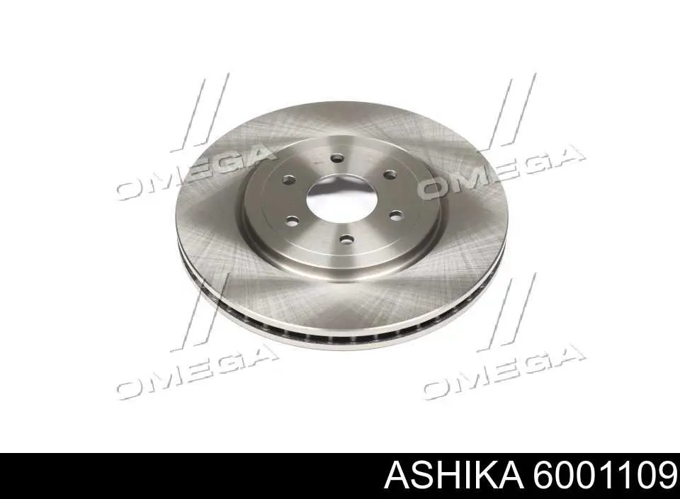 6001109 Ashika диск тормозной передний