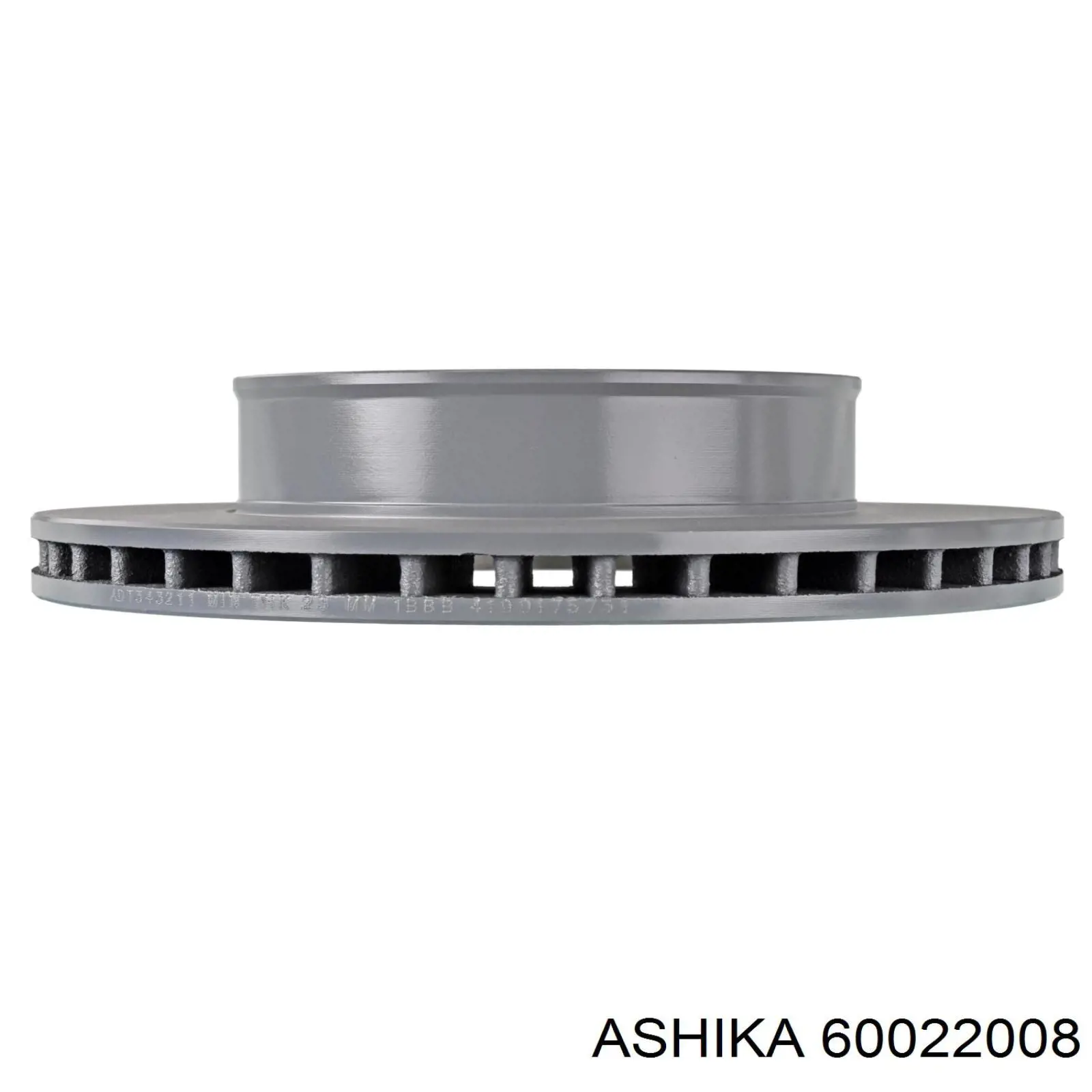 60022008 Ashika диск тормозной передний