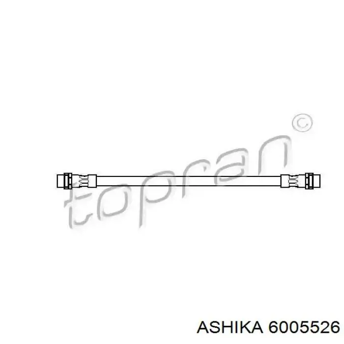 Тормоз дисковый передний Ashika 6005526 цена, от 49.21 USD