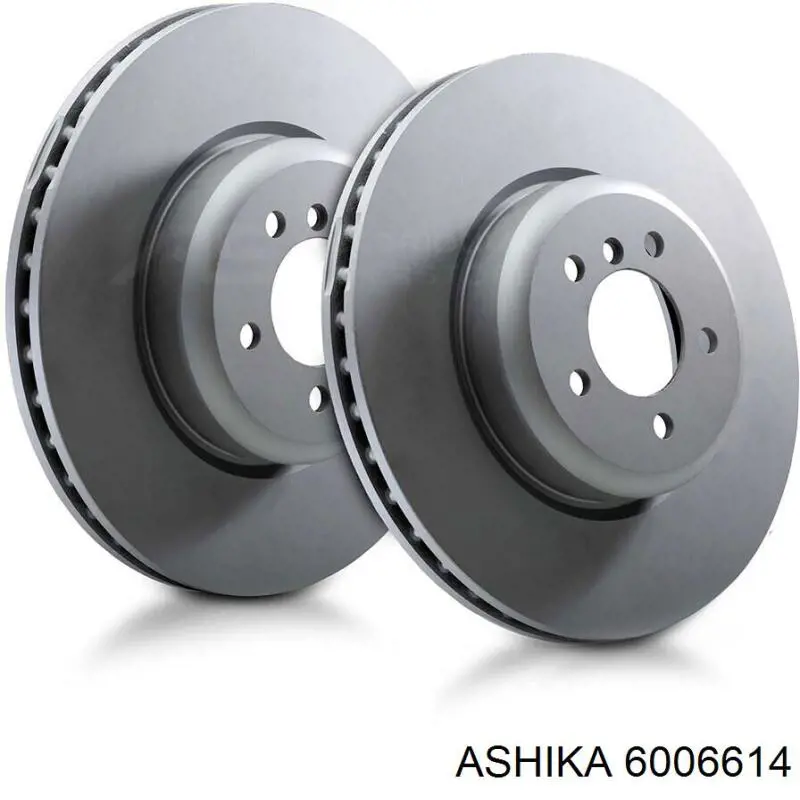6006614 Ashika диск тормозной передний