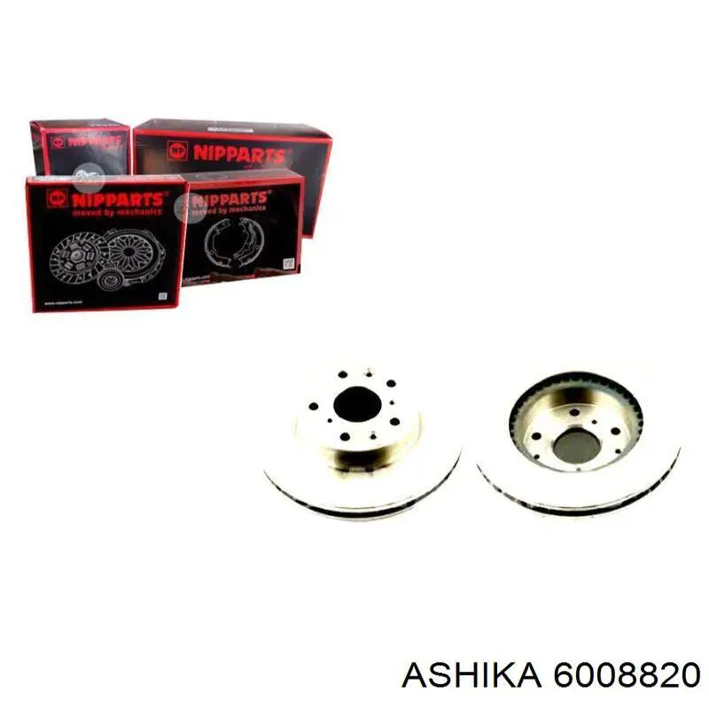 6008820 Ashika Диск тормозной передний
