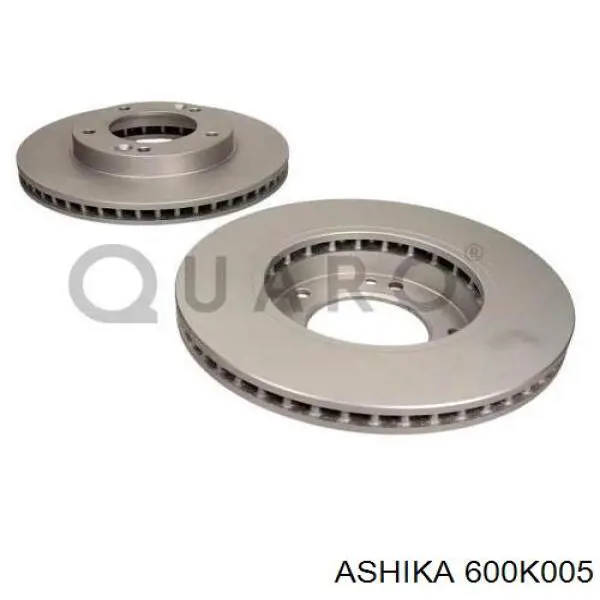600K005 Ashika Диск тормозной передний