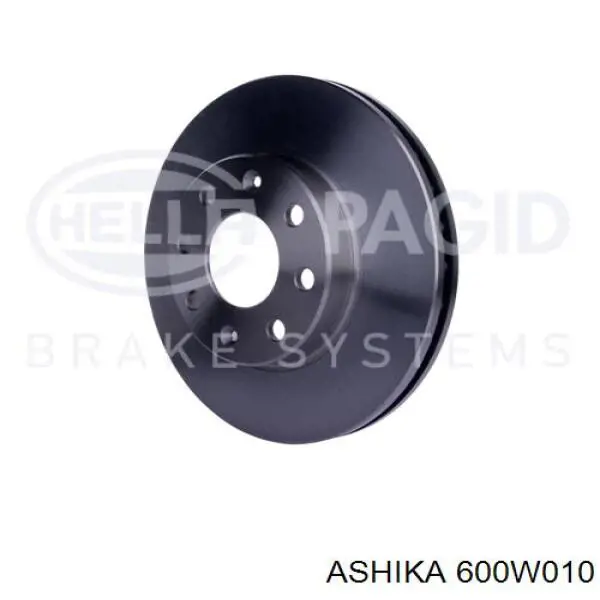 Передние тормозные диски 600W010 Ashika