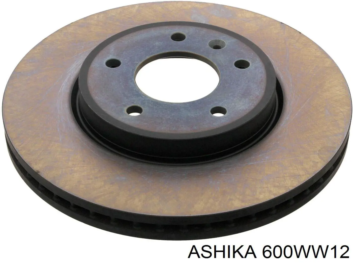 600WW12 Ashika диск тормозной передний