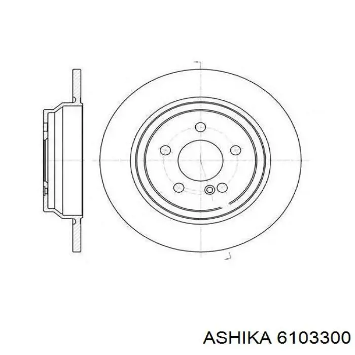 Задние тормозные диски Мазда 929 2 (Mazda 929)