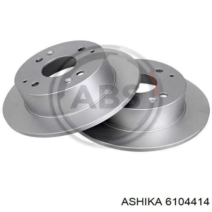 61-04-414 Ashika диск тормозной задний