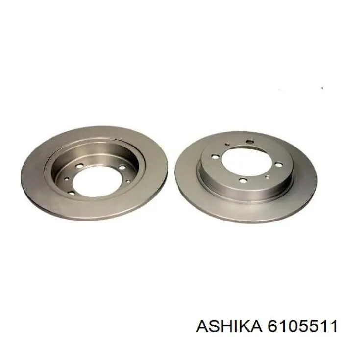 6105511 Ashika диск тормозной задний