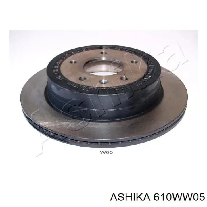 610WW05 Ashika диск тормозной задний