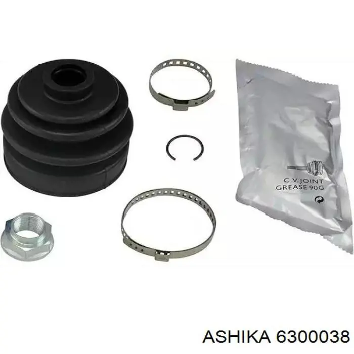 Купить 6300038 Ashika Пыльник гранаты внутренний, передней полуоси