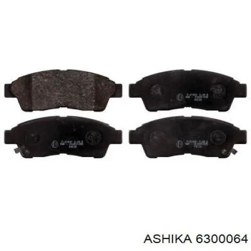 6300064 Ashika Пыльники шарниров угловых скоростей передних, комплект
