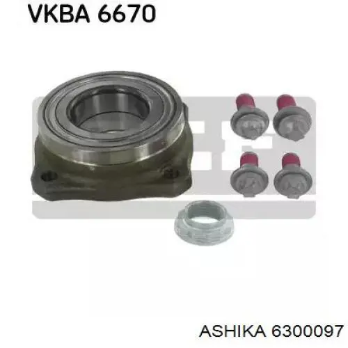 Пыльник ШРУСа внутренний 6300097 Ashika