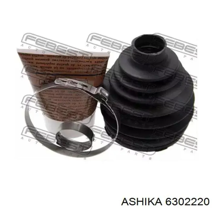 Пыльник шарнира угловых скоростей наружный левый Ashika 6302220