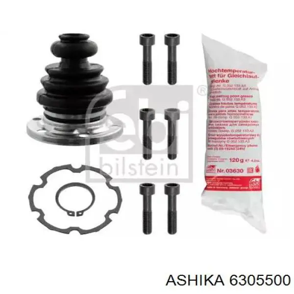 Купить 6305500 Ashika Пыльник гранаты наружный, передний