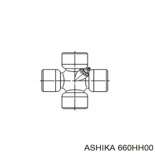 Крестовина кардана Ashika 660HH00