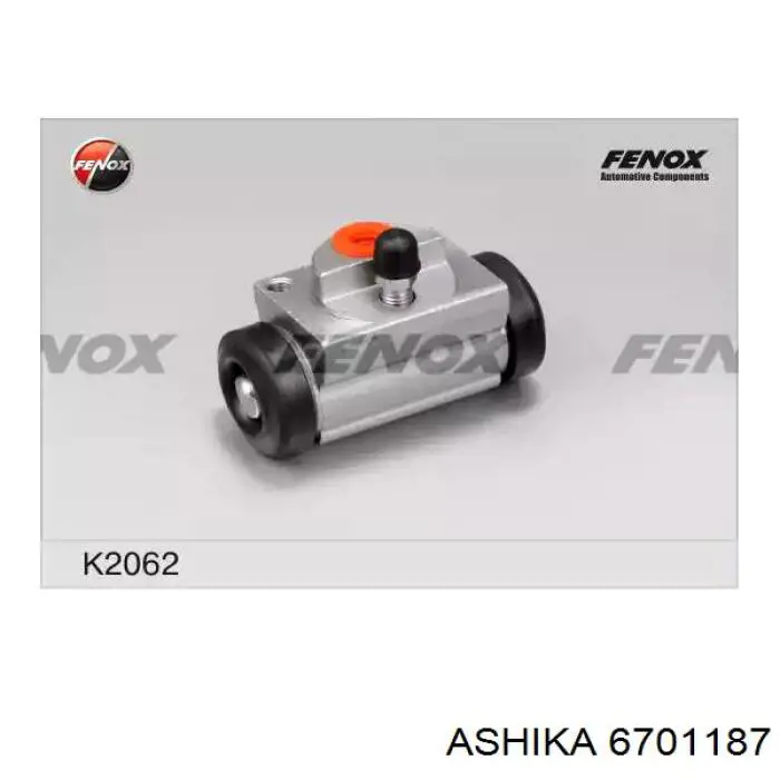 Рабочий тормозной цилиндр Ashika 6701187 цена, от 14.55 USD