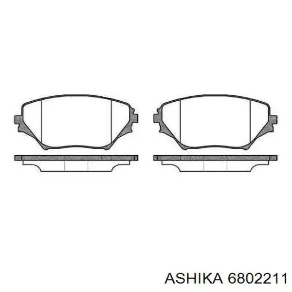 Цилиндр главный тормоза (гидротормозов) Ashika 6802211 цена, от 66.14 USD