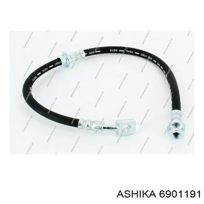 Шланг тормозной передний 6901191 Ashika
