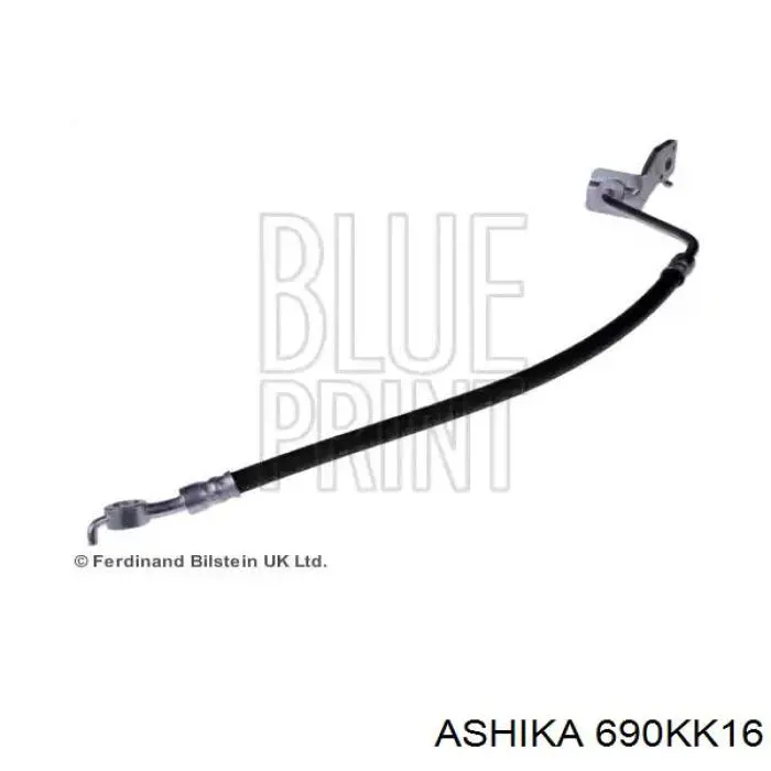 Купить 690KK16 Ashika Шланг тормозной передний левый