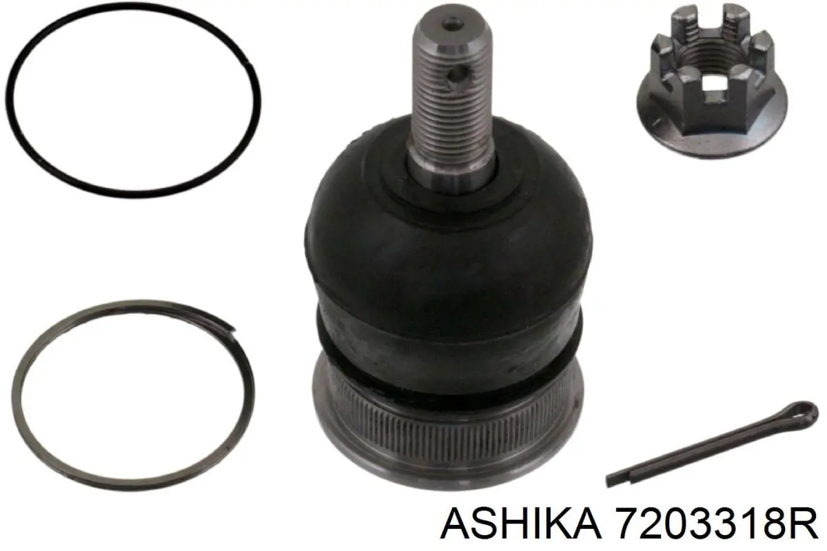 Рычаг передней подвески верхний, правый Ashika 7203318R