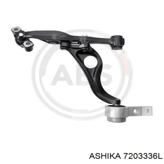 7203336L Ashika braço oscilante inferior esquerdo de suspensão dianteira