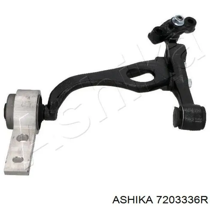 72-03-336R Ashika braço oscilante inferior direito de suspensão dianteira