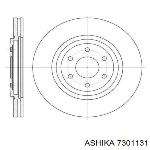 7301131 Ashika Верхние шаровые опоры