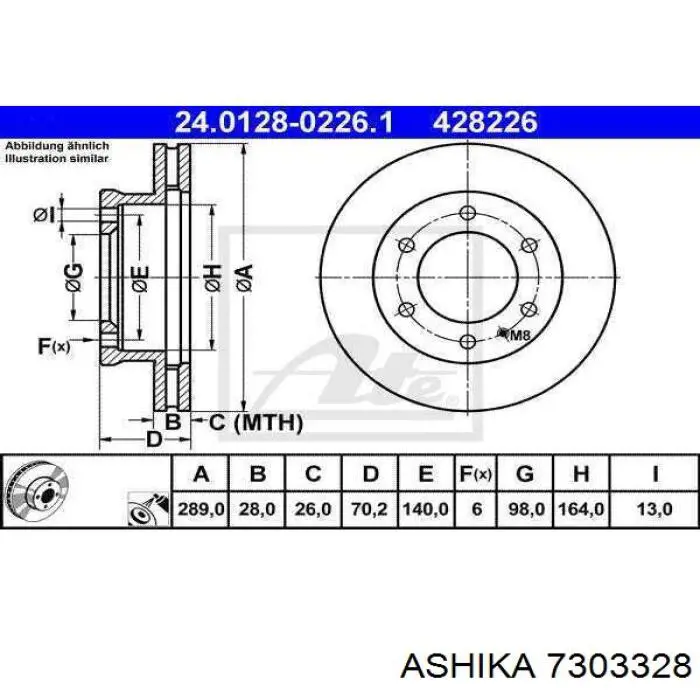 Шаровая опора, нижняя Ashika 7303328 цена, от 16.61 USD