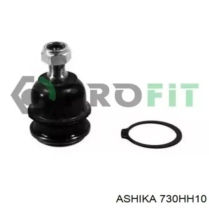 730HH10 Ashika Палец шаровой нижний