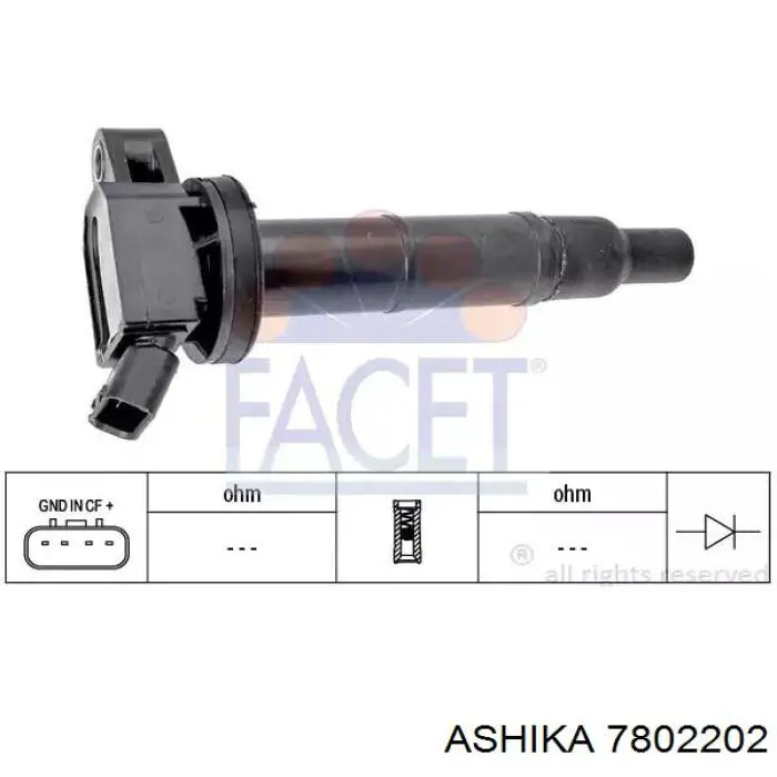 Катушка Ashika 7802202
