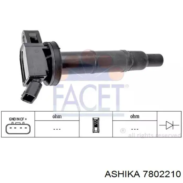 Модуль зажигания Ashika 7802210 цена, от 19.09 USD
