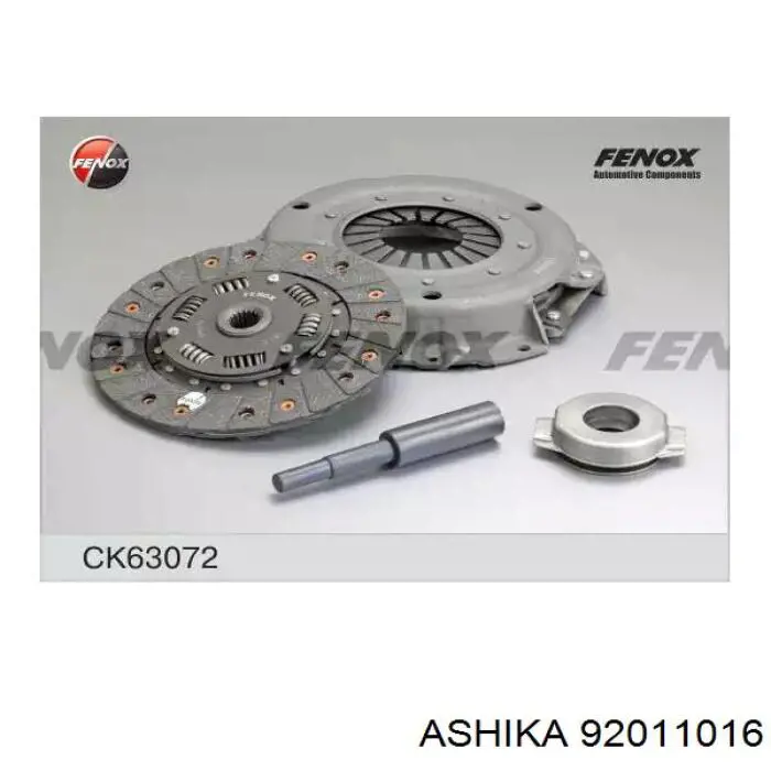 Комплект сцепления (3 части) Ashika 92011016 цена, от 109.81 USD