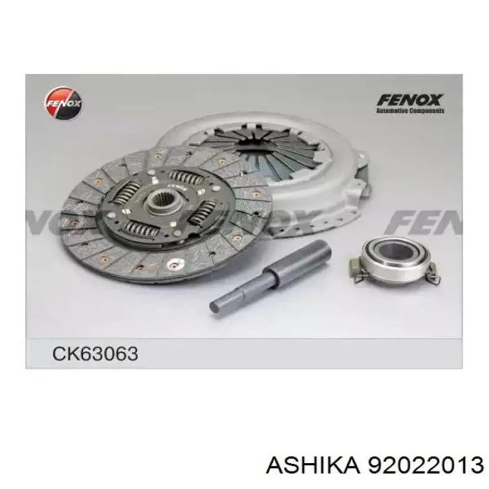 Комплект сцепления (3 части) Ashika 92022013 цена, от 96.38 USD