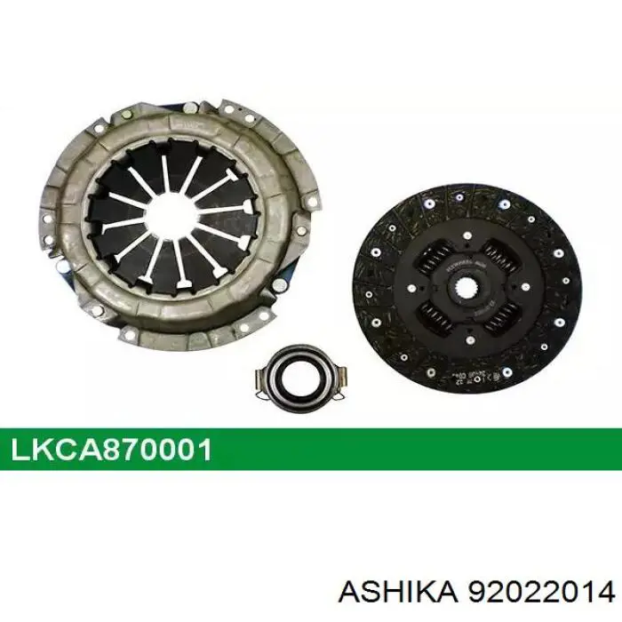 Купить 92022014 Ashika Комплект сцепления (диск, корзина, подшипник)