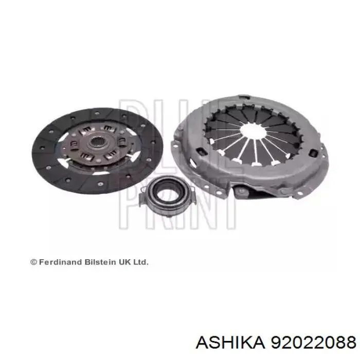 Купить 92022088 Ashika Комплект сцепления (диск, корзина, подшипник)