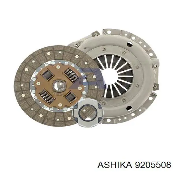 Купить 9205508 Ashika Комплект сцепления (диск, корзина, подшипник)