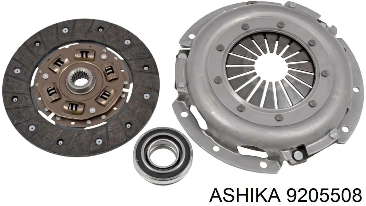 Комплект сцепления (3 части) Ashika 9205508 цена, от 109.02 USD