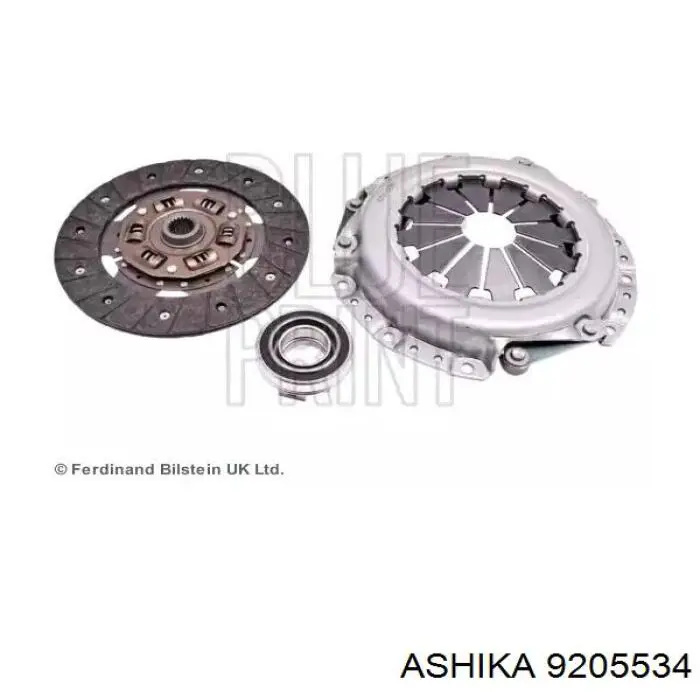 Купить 9205534 Ashika Комплект сцепления (диск, корзина, подшипник)