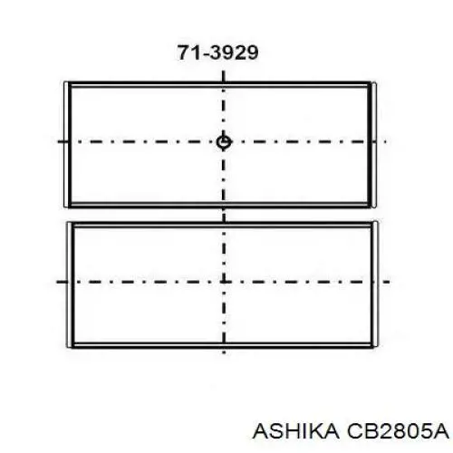Купить 121112W20A Nissan/Infiniti Комплект шатунных вкладышей